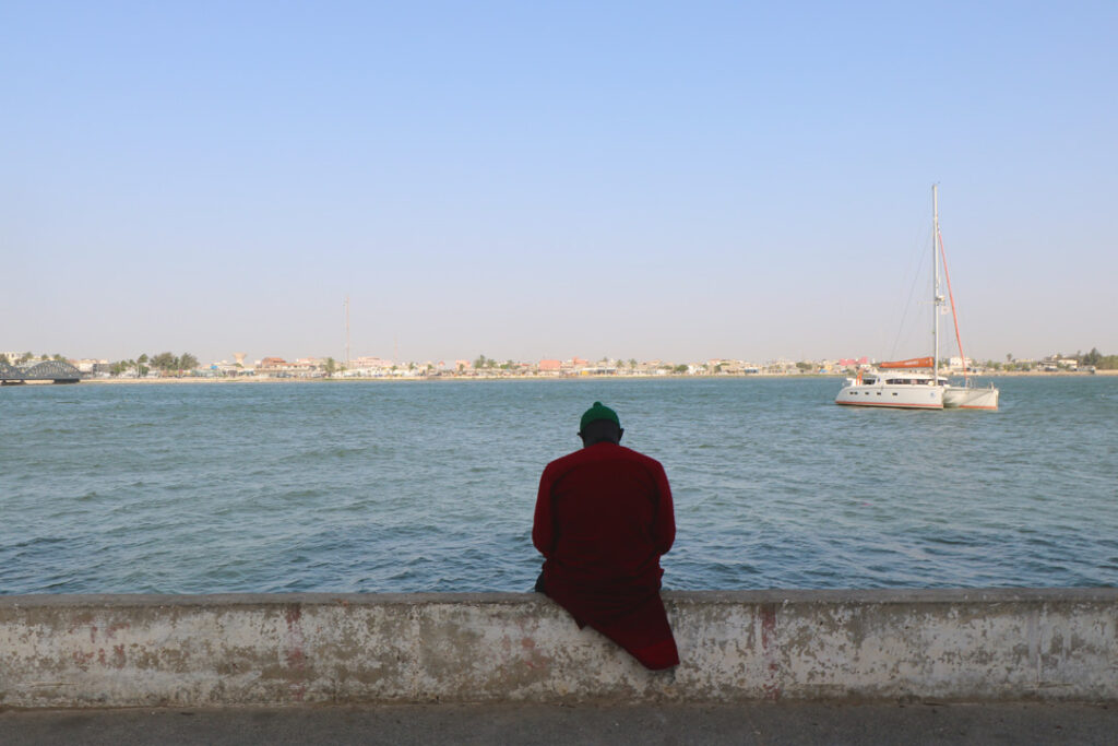 Vue de Saint-Louis (Sénégal), photo de Patrick Nardin