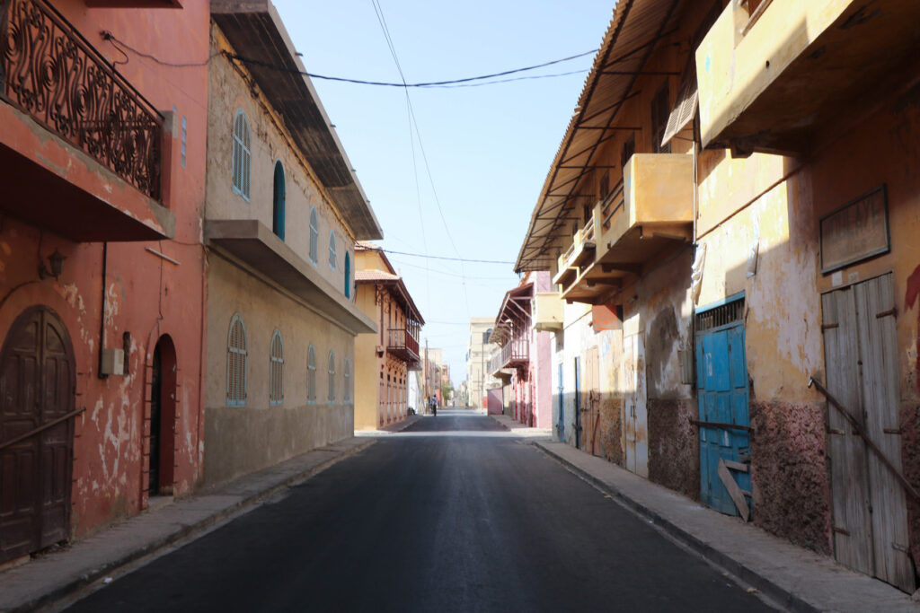 Vue de Saint-Louis (Sénégal), photo de Patrick Nardin